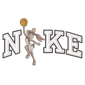 Lola Basketball Nike Embroidery Design - Looney Tunes