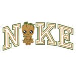 Groot Nike Embroidery Design - Groot Superhero Embroidery Design