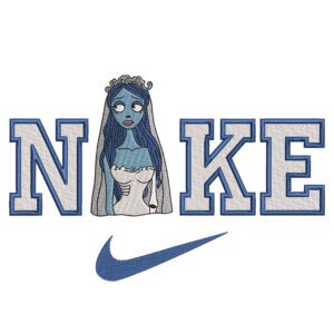 Emily Nike Embroidery Design - Corpse Bride