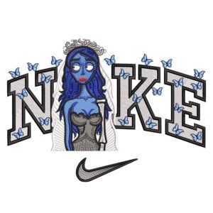 Emily Nike Embroidery Design - Corpse Bride