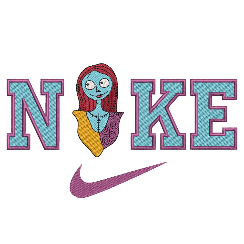 Sally Nike Embroidery Design