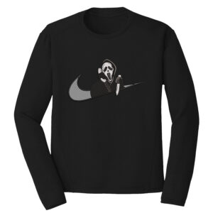 Ghostface Swoosh Embroidery Design