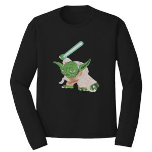 Yoda Embroidery Design