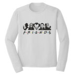 Scary Friends Embroidery Design - Friends