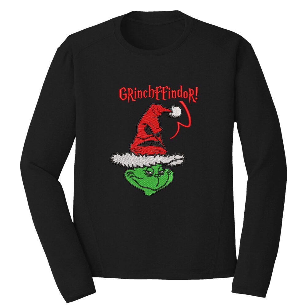 Grinchffindor Embroidery Design