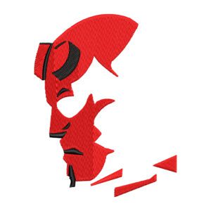 Hellboy Embroidery Design - Hellboy Superhero Embroidery Design