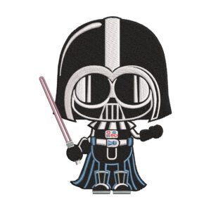 Darth Vadar Embroidery Design - Star Wars