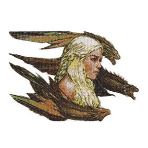 Daenerys Targaryen Embroidery Design - Game of Thrones