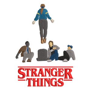 Stranger Things Embroidery Design - Stranger Things