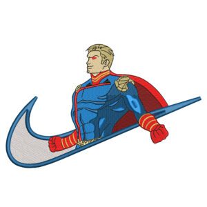 Homelander Swoosh Embroidery Design - The Boys