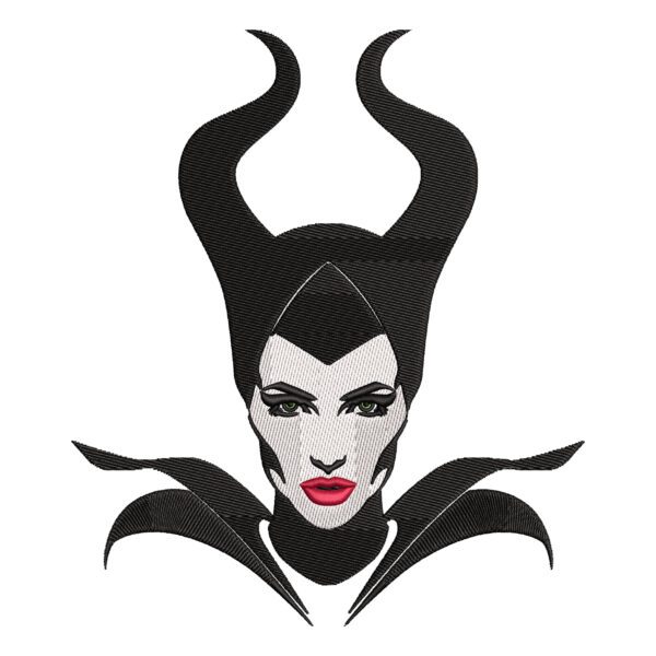 Maleficent Embroidery Design - Maleficent