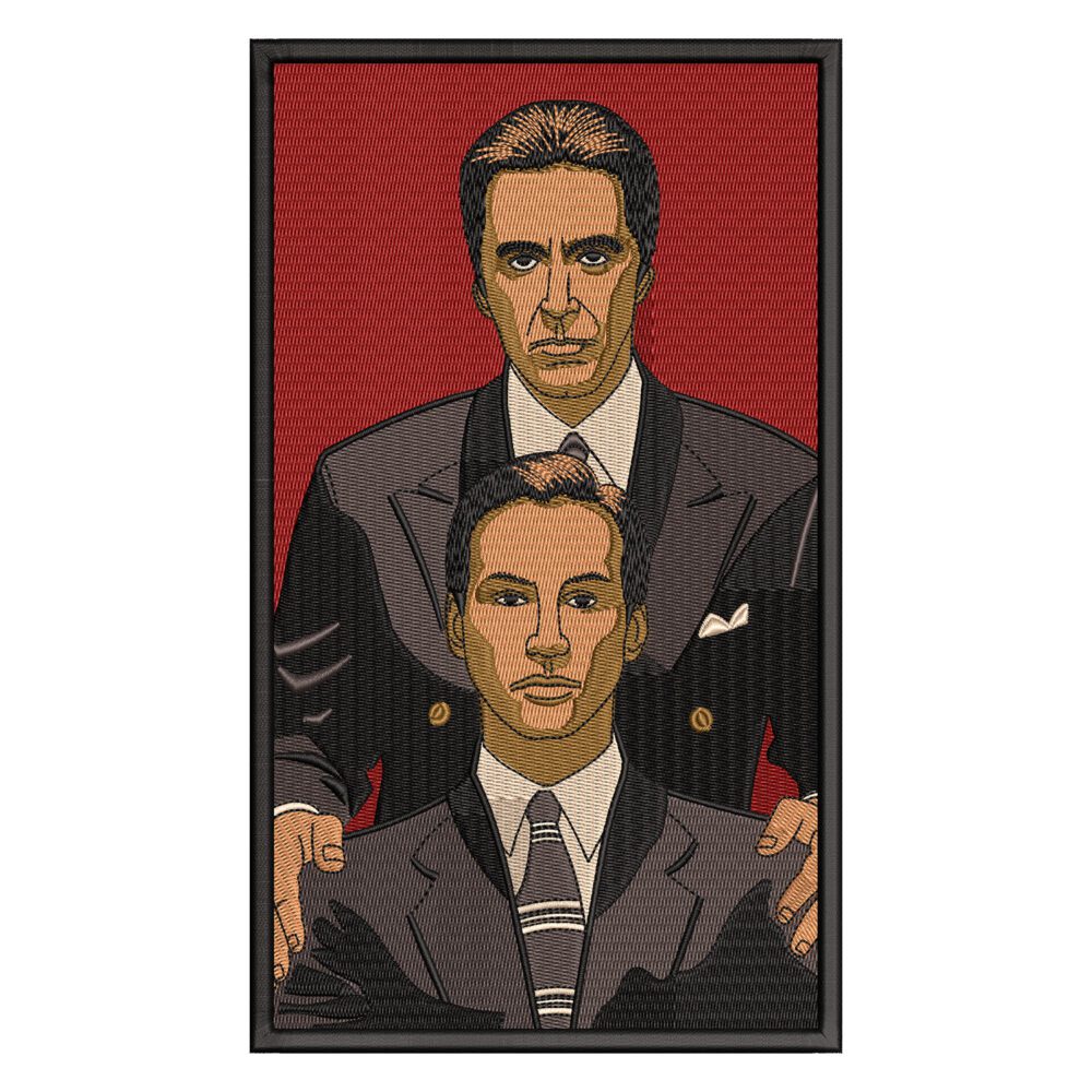 The Devils Advocate Embroidery Design