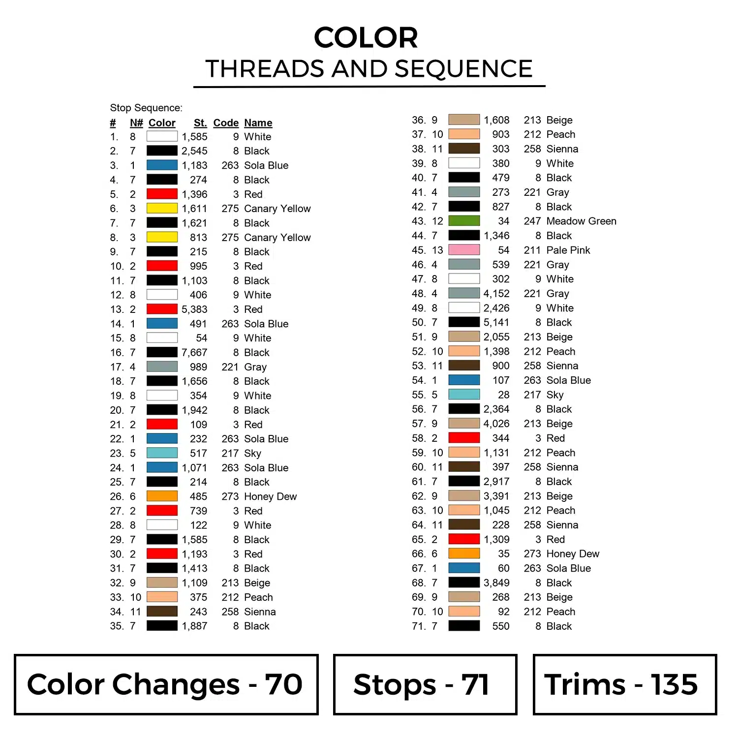 Goku Kamehameha Embroidery Design - Dragon Ball Anime Embroidery Design 2 Color 1041