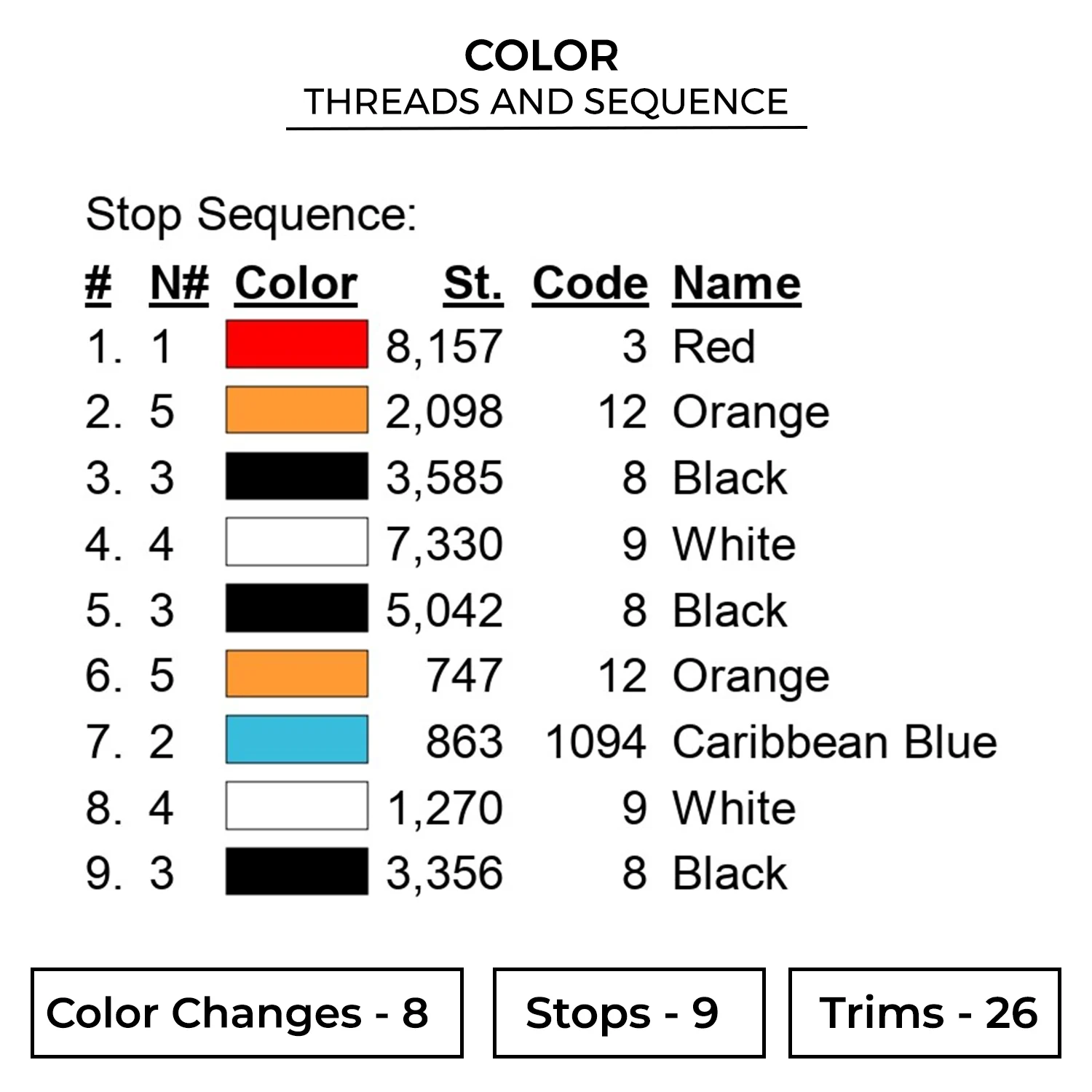 Ace Logo Embroidery Design - One Piece Anime Embroidery Design 2 Color 1129