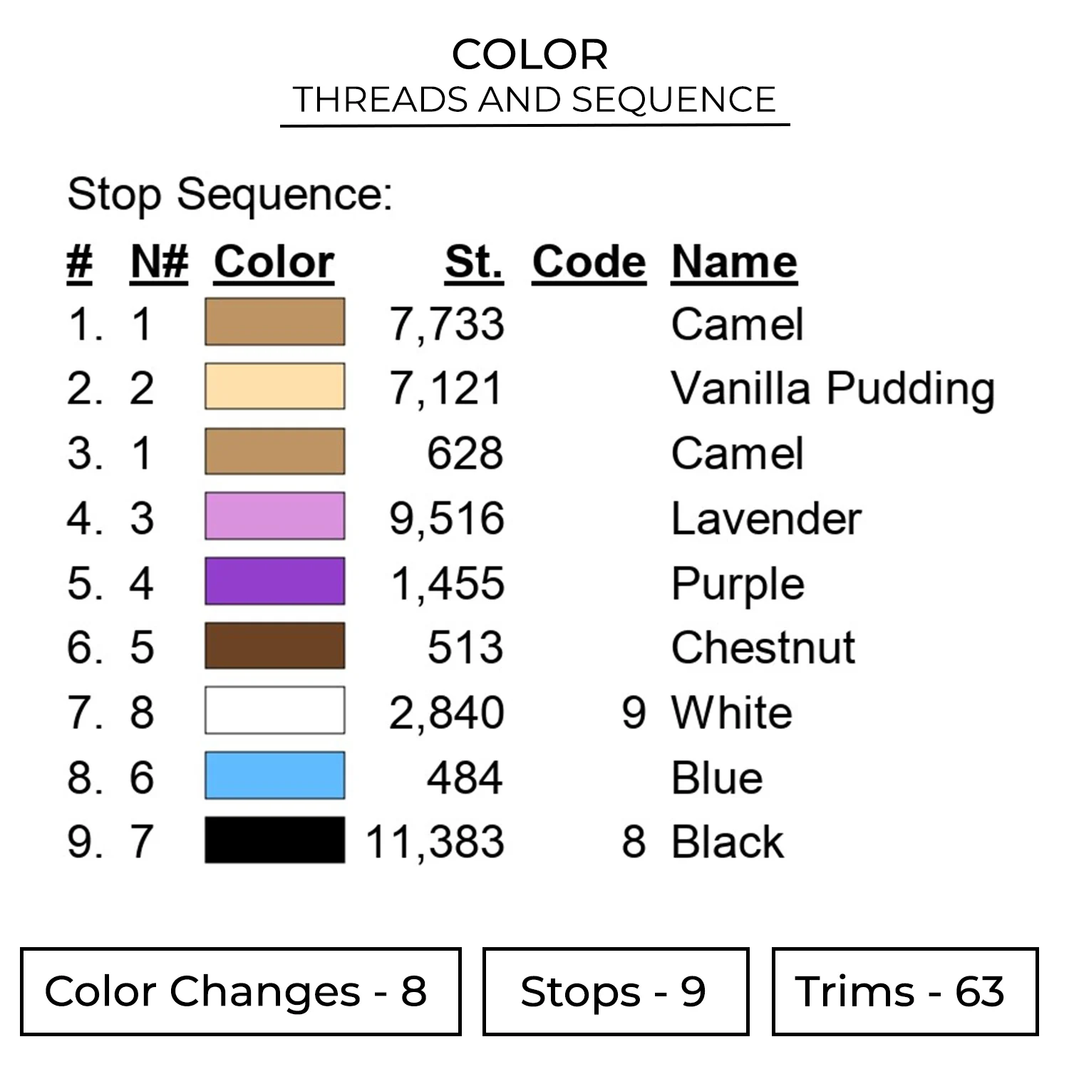 Trunks Eyes Embroidery Design - Dragon Ball Anime Embroidery Design 2 Color 1136