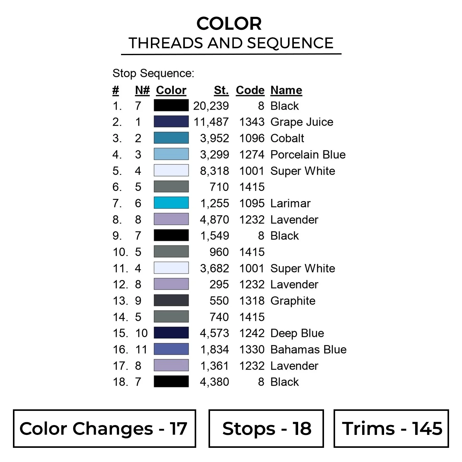 Gojo Satoru Eyes Embroidery Design - Jujutsu Kaisen Anime Embroidery Design 2 Color 1188