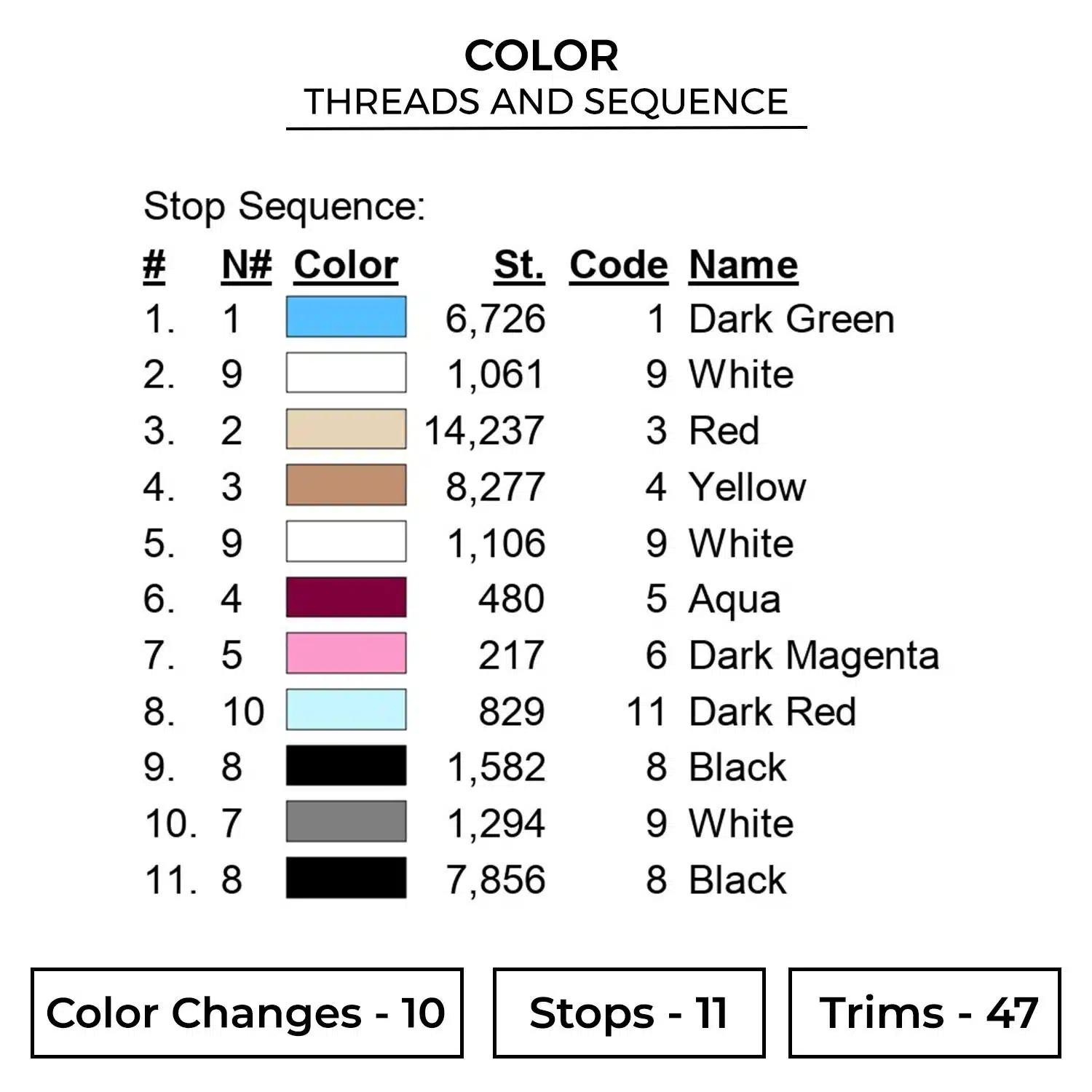 Ban Embroidery Design - Seven Deadly Sins Anime Embroidery Design 2 Color 1221