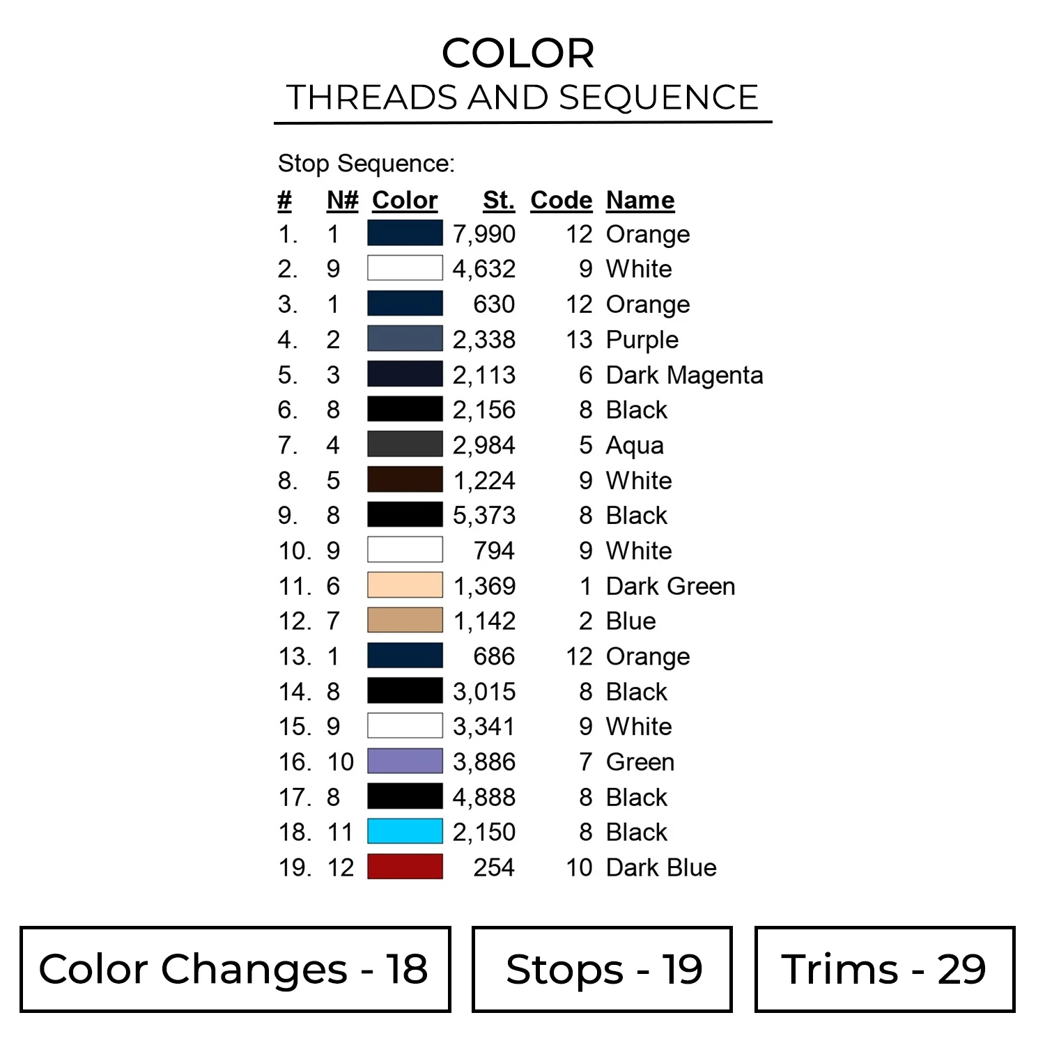 Gojo Embroidery Design - Jujutsu Kaisen Anime Embroidery Design 2 Color 1342