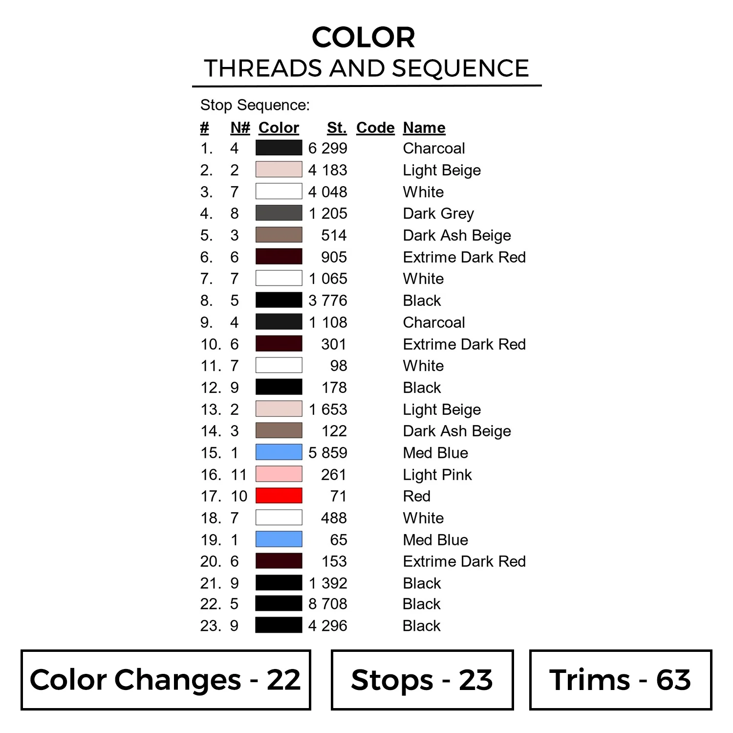 Rem Embroidery Design - Overlord Anime Embroidery Design 2 Color 138