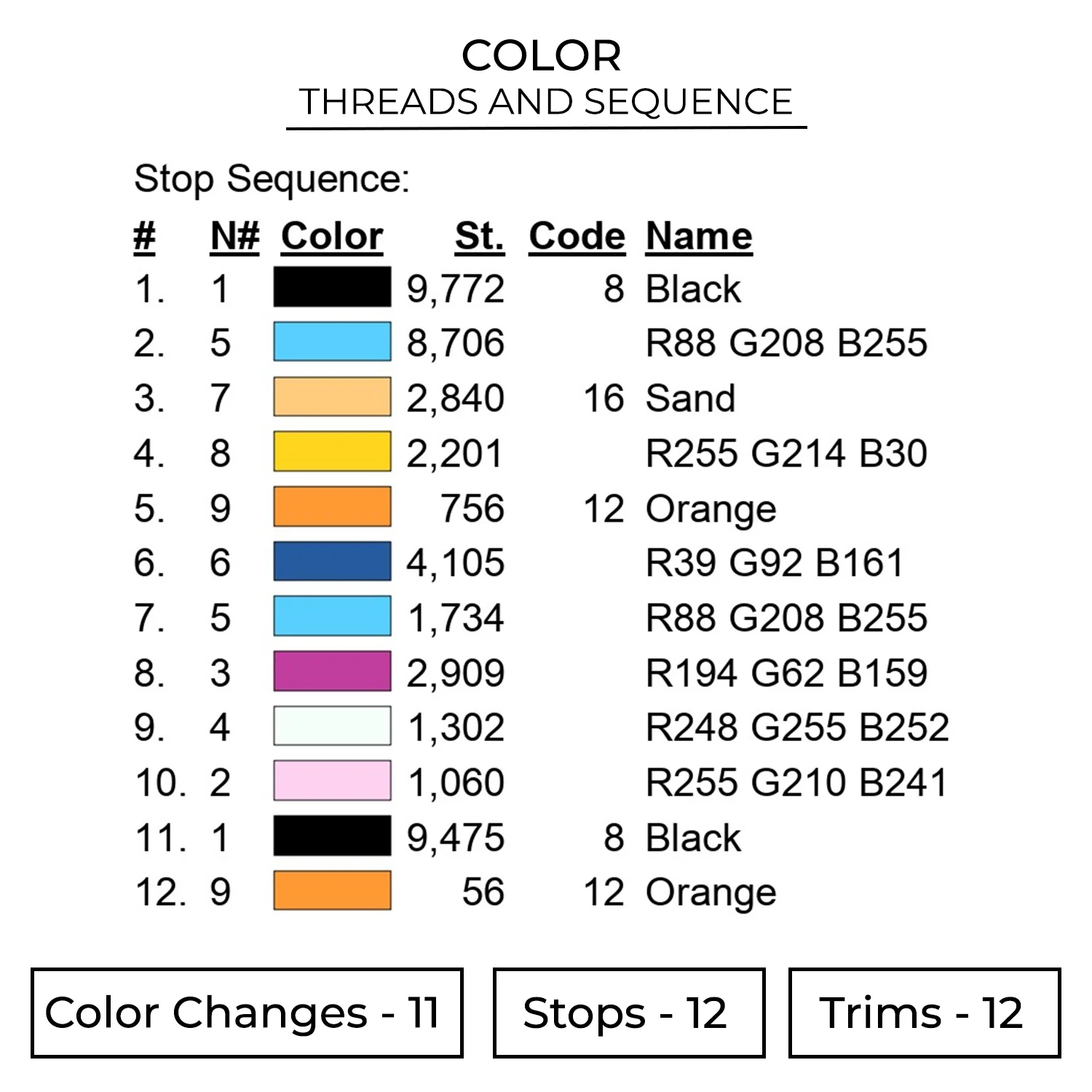 Dark Lady Mage Nike Embroidery Design - Yu-Gi-Oh! Anime Embroidery Design 2 Color 1382