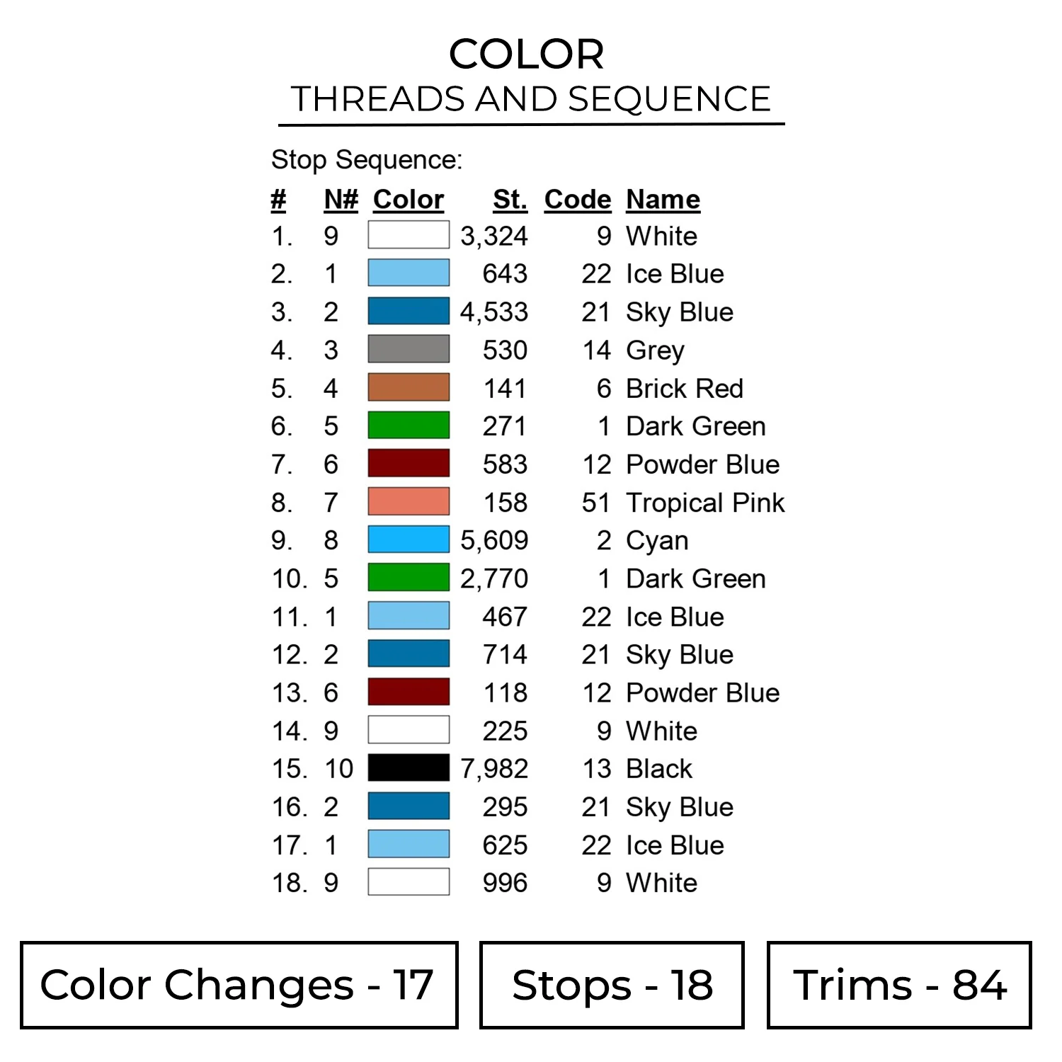 Squirtle Swoosh Embroidery Design - Pokemon Anime Embroidery Design 2 Color 1441