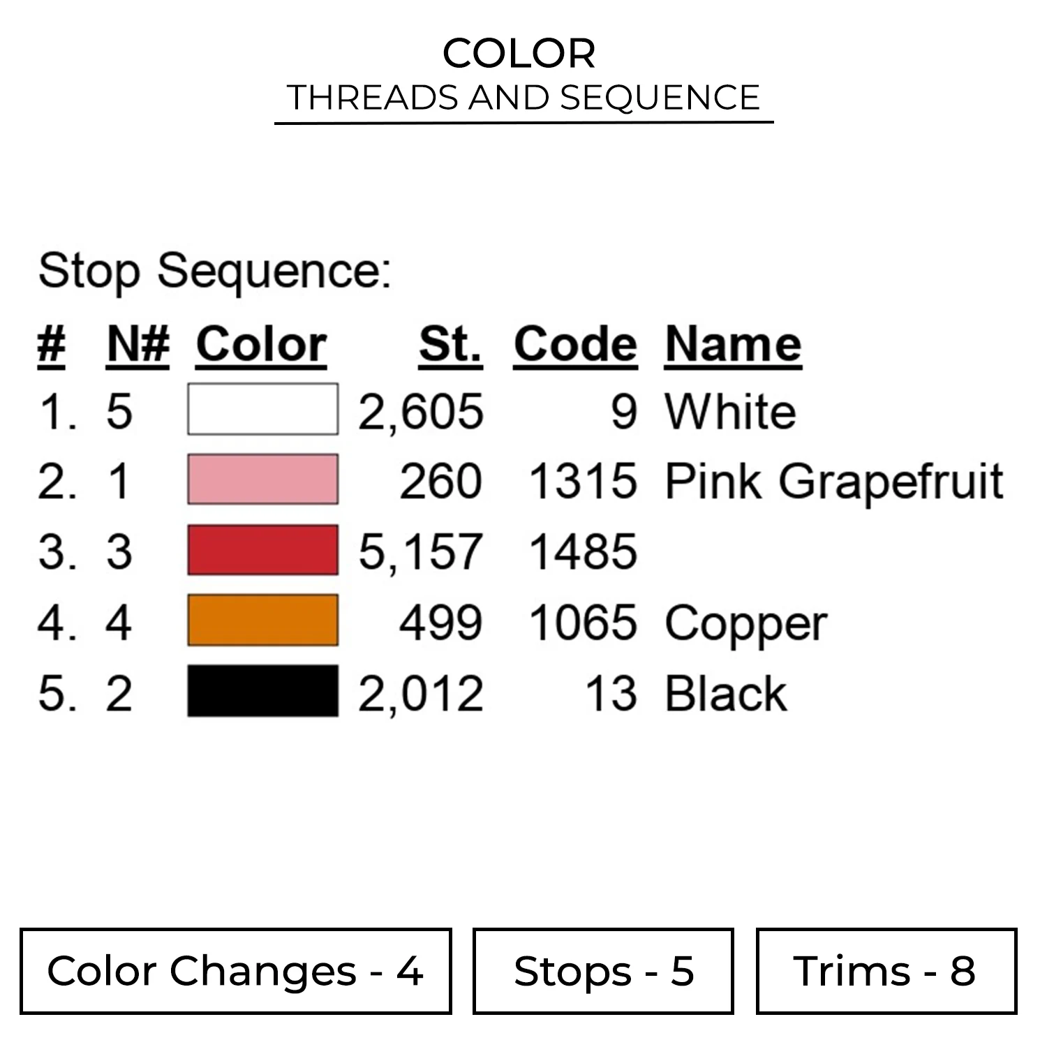 Volcano Badge Embroidery Design - Pokemon Anime Embroidery Design 2 Color 1457