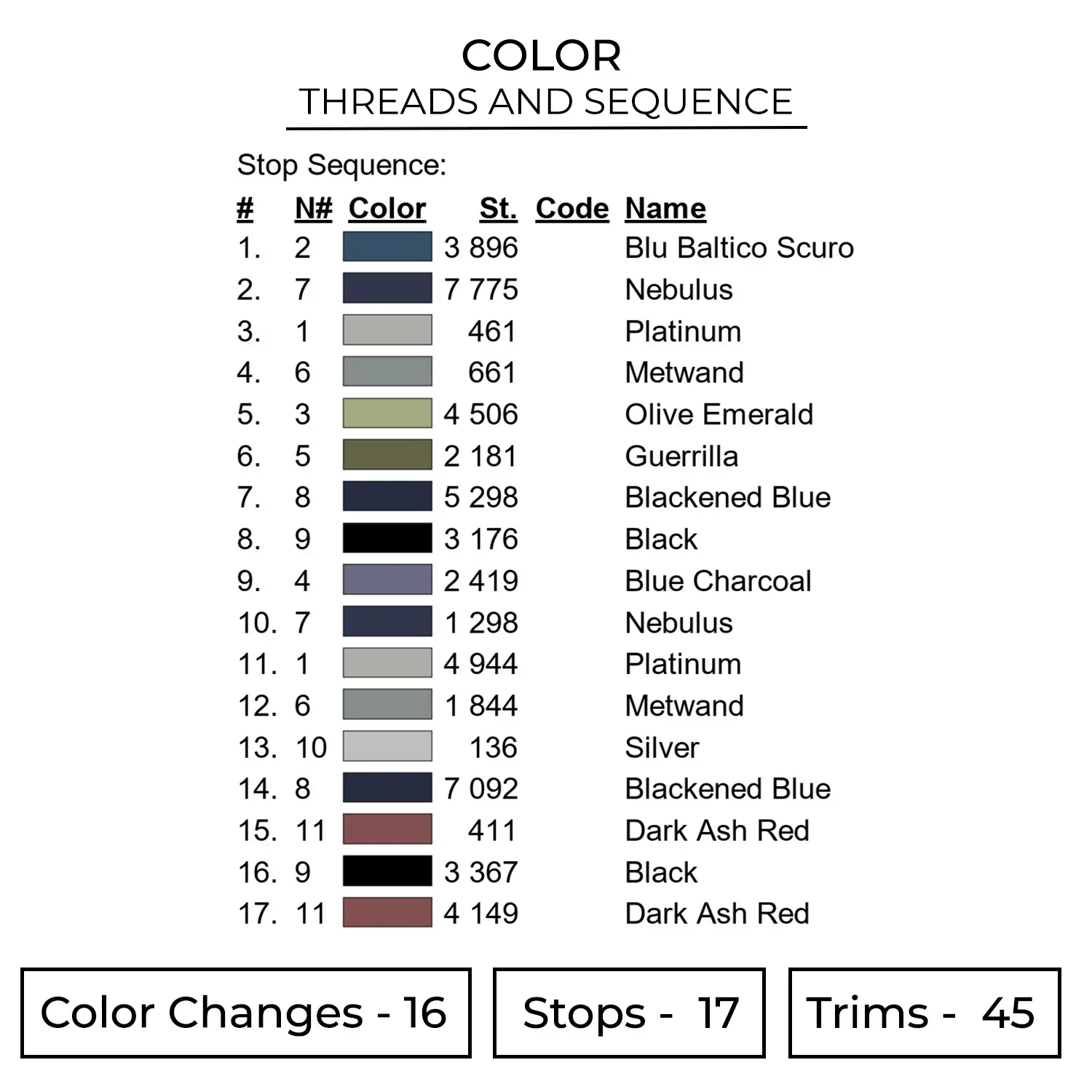 Neji Naruto Embroidery Design - Naruto Anime Embroidery Design 2 Color 1605