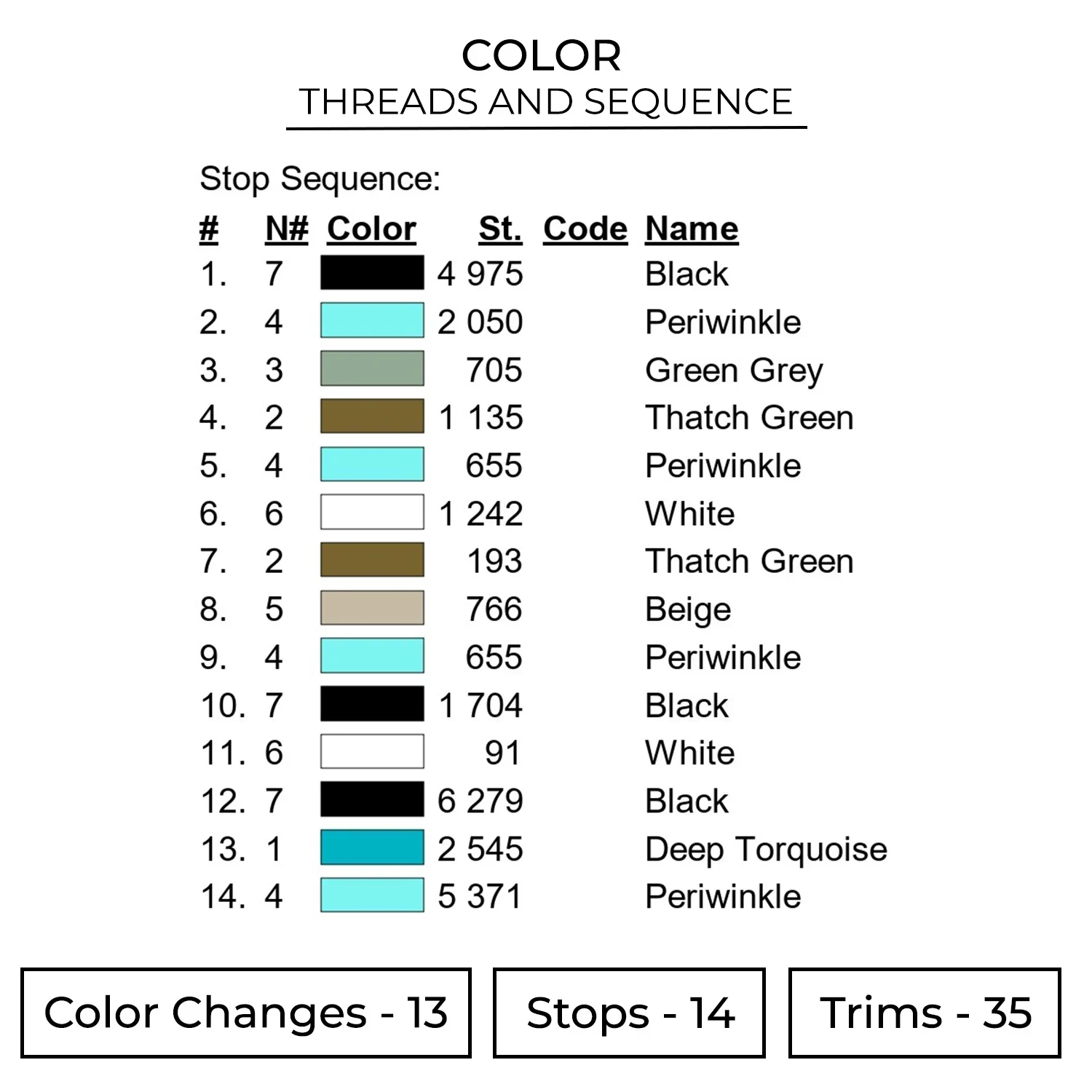 Rick Swoosh Embroidery Design - Rick & Morty 2 Color 1893