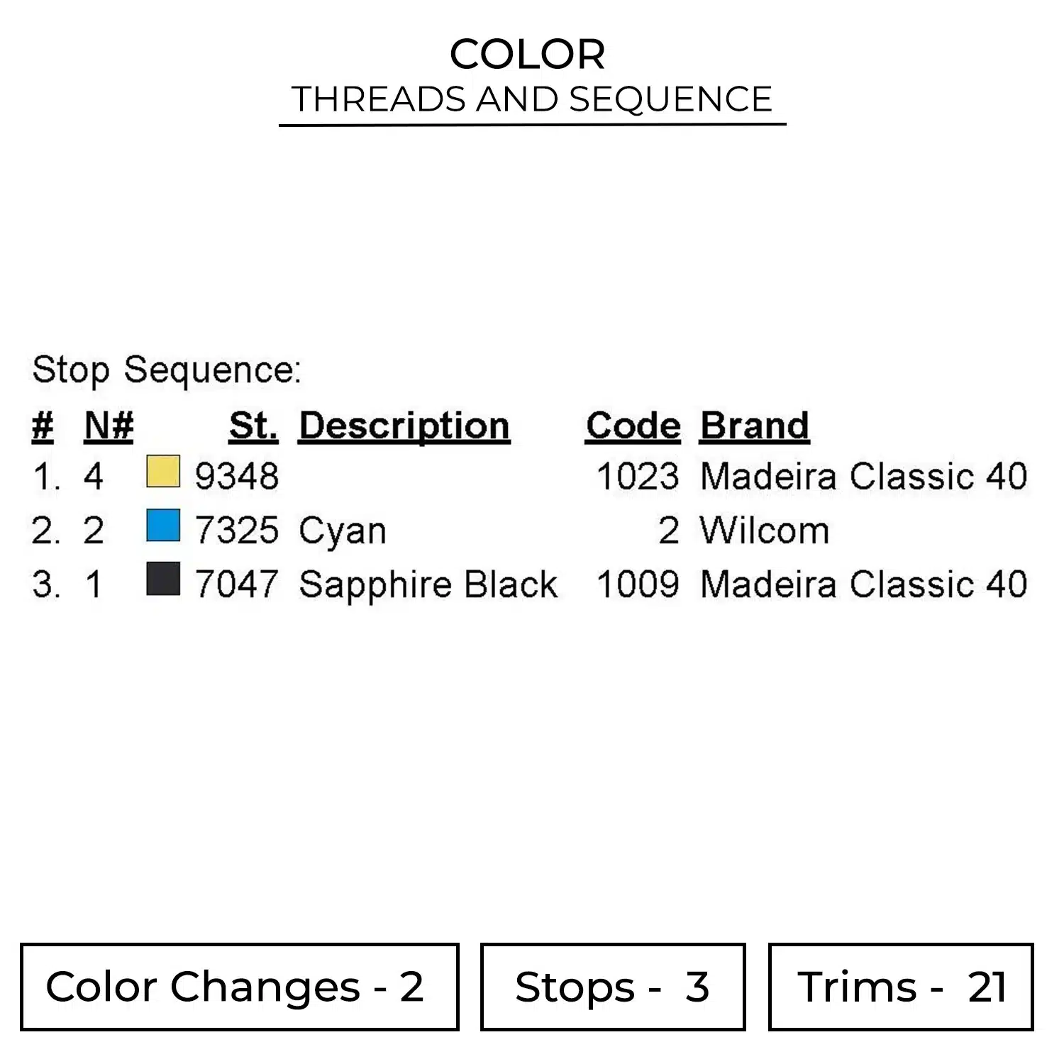 Rick and Morty Embroidery Design - Rick & Morty 2 Color 1896