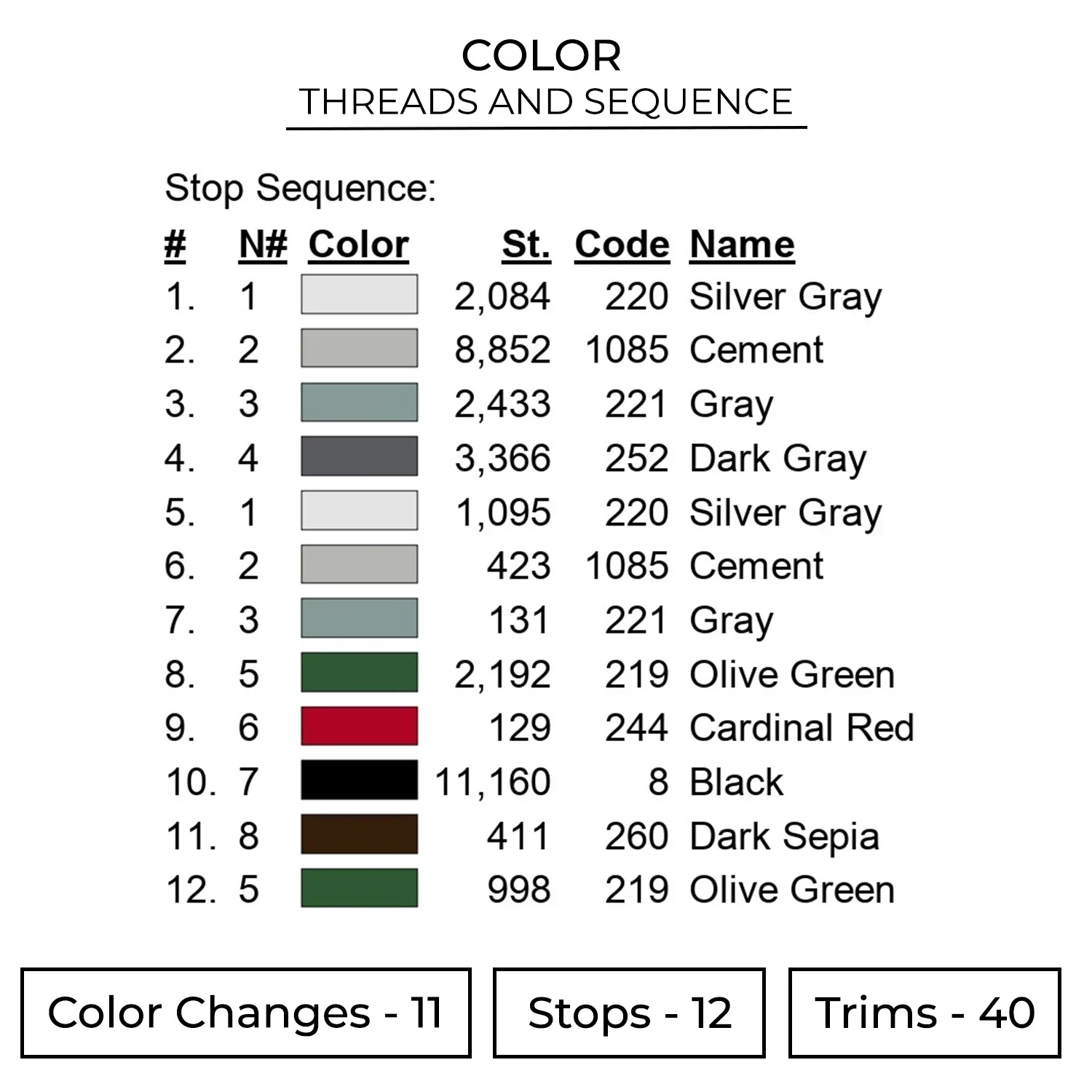 Thomas Shelby Swoosh Embroidery Design - Peaky Blinders 2 Color 2034