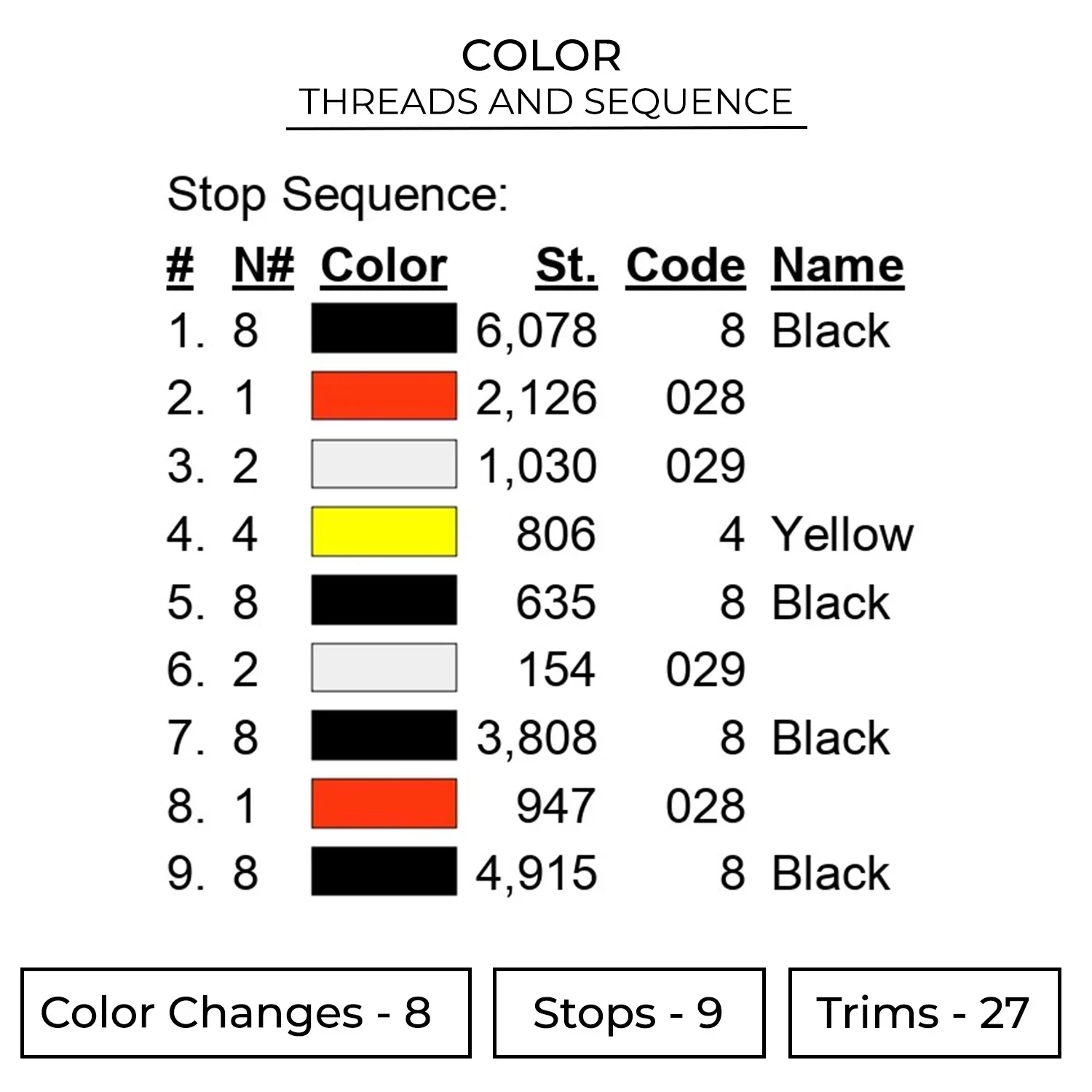 HellFire Club Embroidery Design - Stranger Things 2 Color 2066