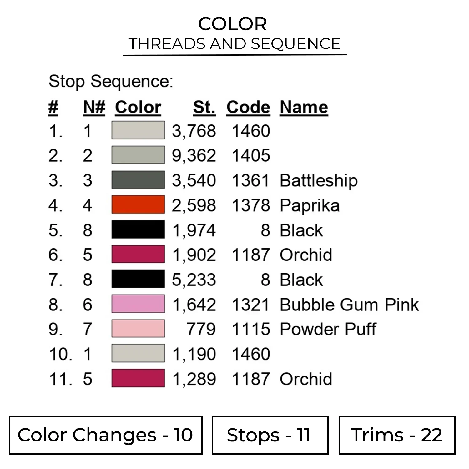 Pennywise Embroidery Design - IT 2 Color 2076