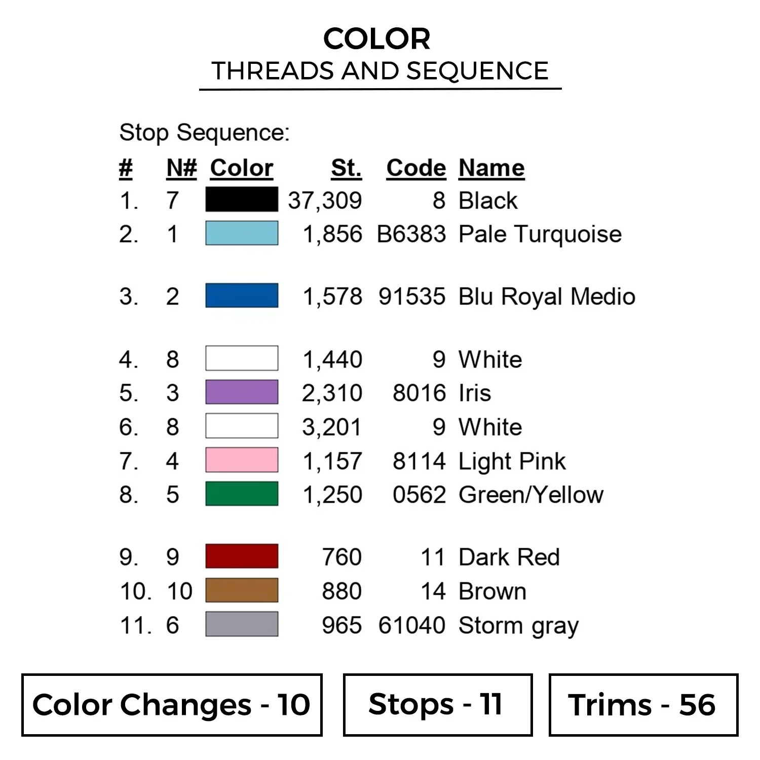 Taylor Albums Embroidery Design - Taylor Swift 2 Color 2099