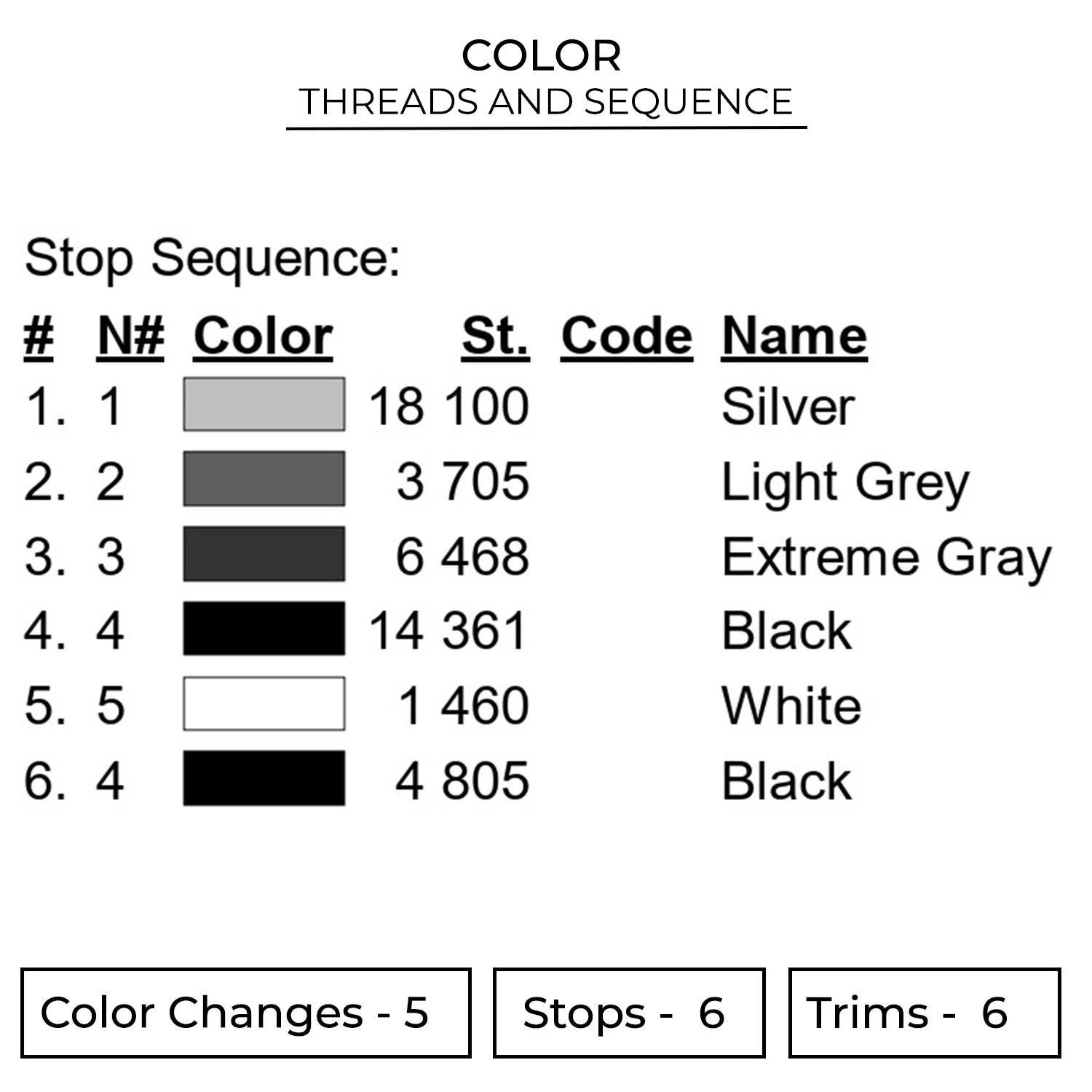 Mob 100 Embroidery Design - Mob Psycho 100 Anime Embroidery Design 2 Color 545