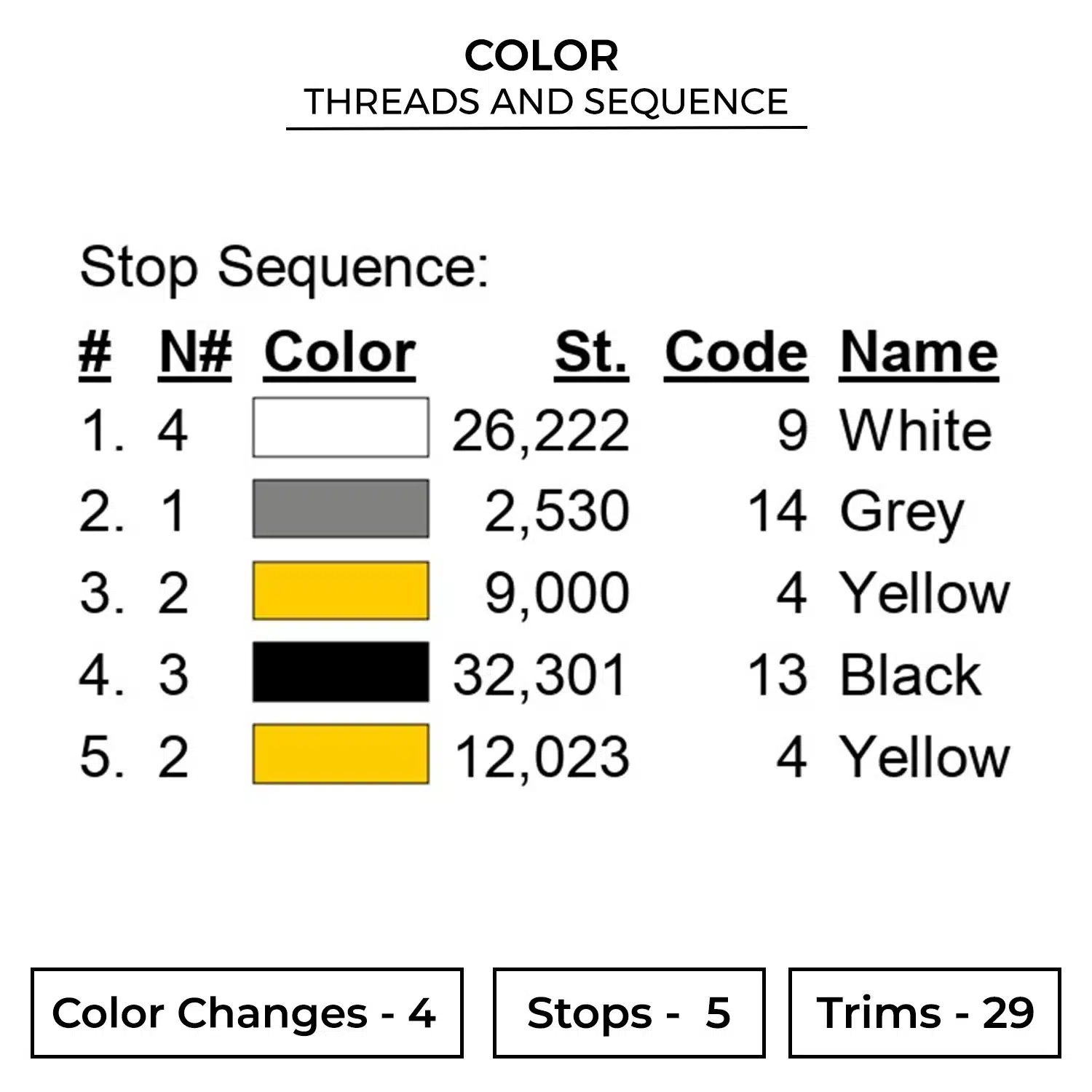 Zenitsu Lightning Embroidery Design - Demon Slayer Anime Embroidery Design 2 Color 660