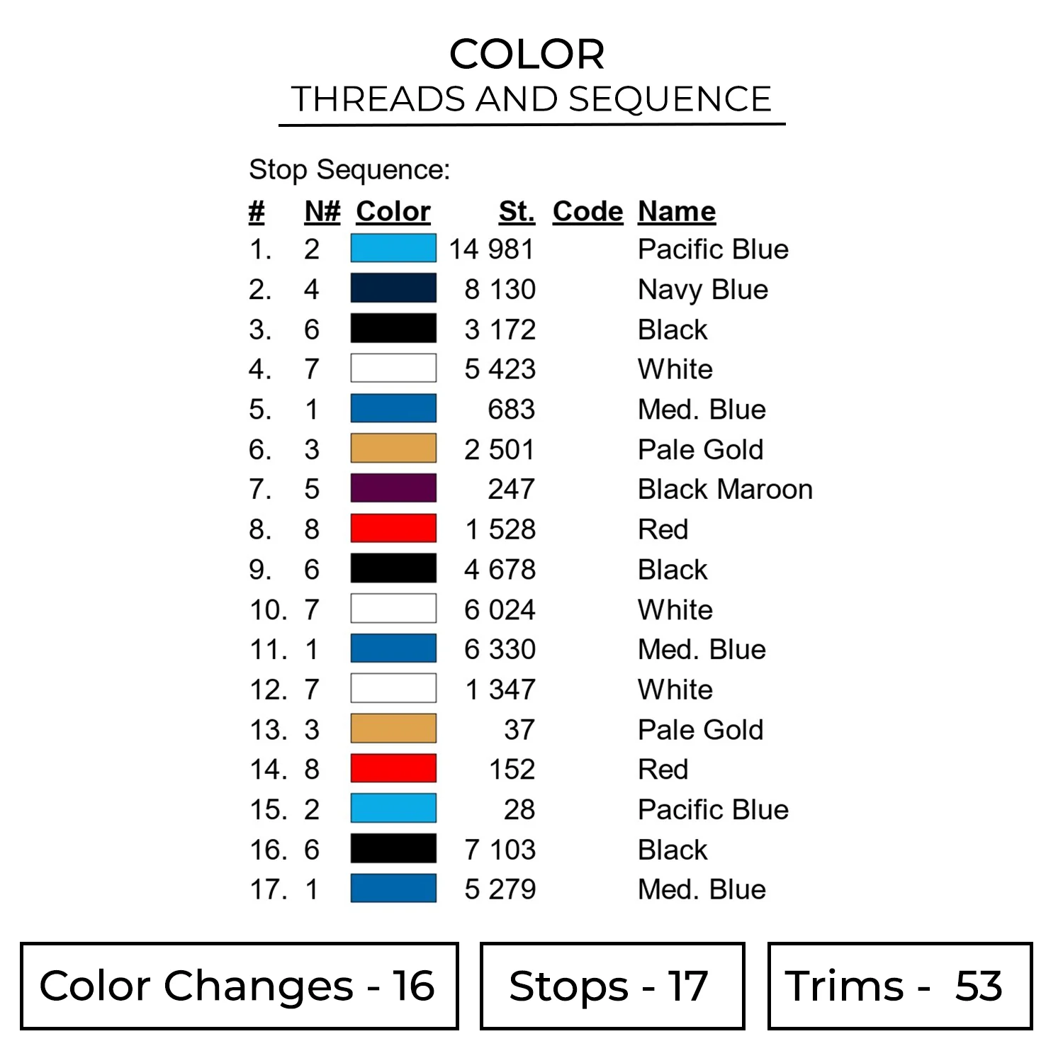 Douma Embroidery Design - Demon Slayer Anime Embroidery Design 2 Color 673