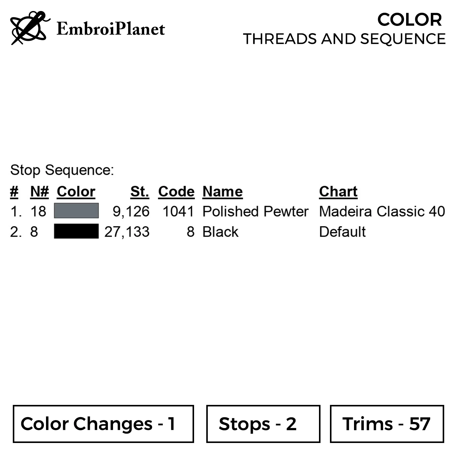 Zoro Attack Embroidery Design - One Piece Anime Embroidery Design 2 Color 694