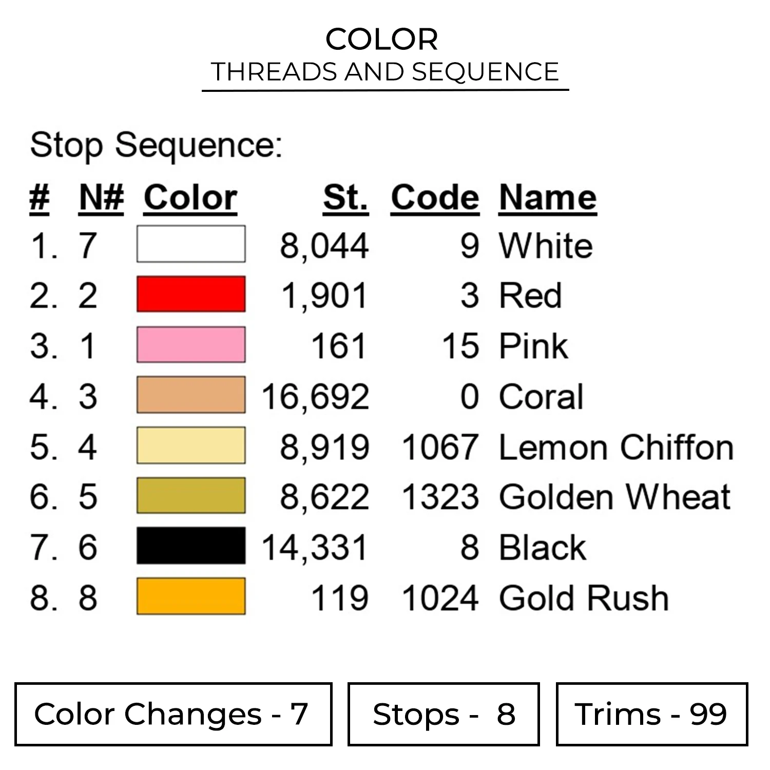 Doflamingo Face Embroidery Design - One Piece Anime Embroidery Design 2 Color 713