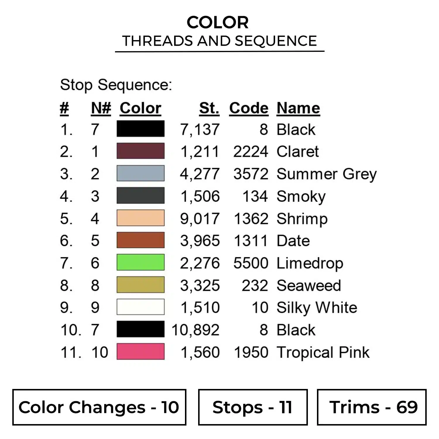 Zoro Embroidery Design - One Piece Anime Embroidery Design 2 Color 718