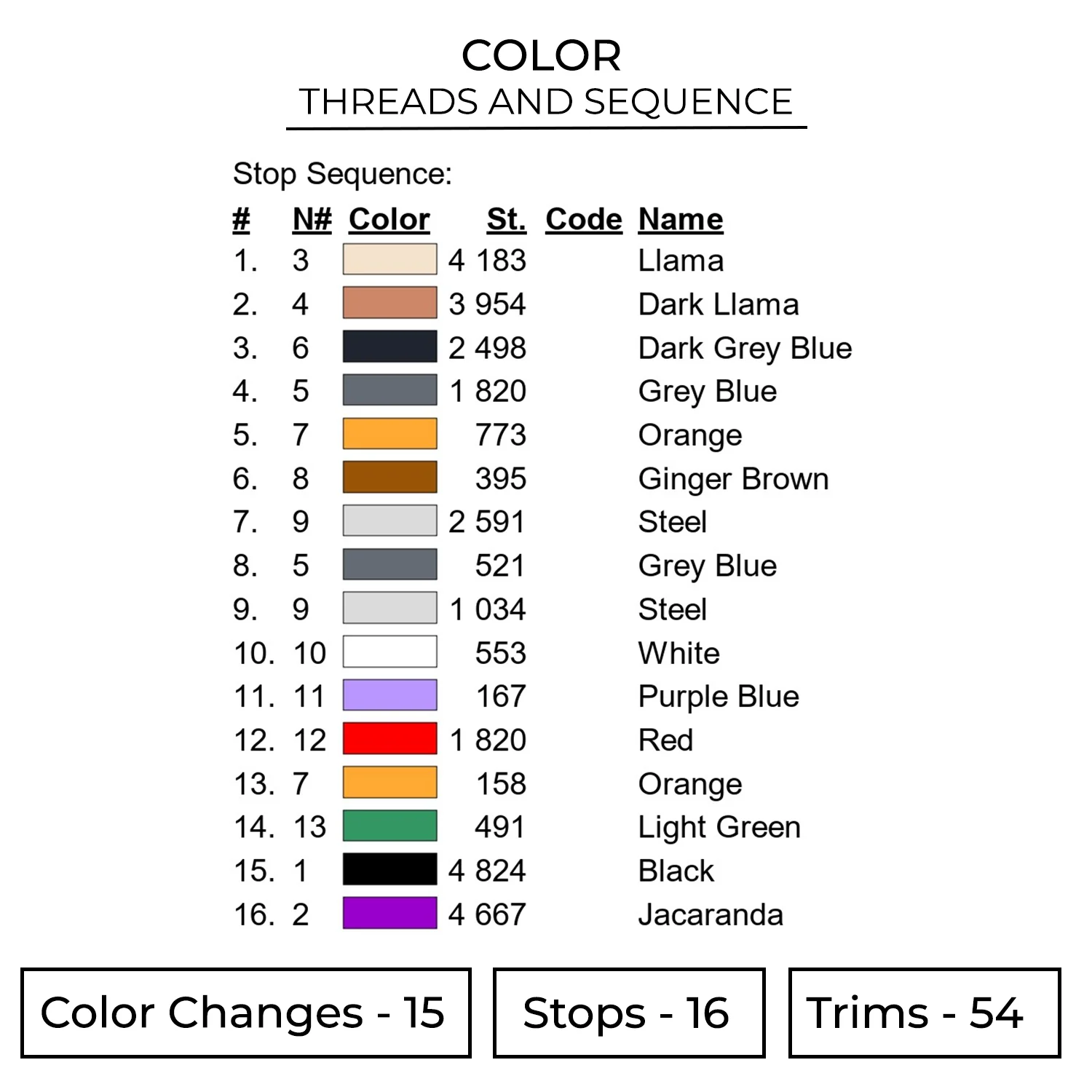 Tengen Uzui Embroidery Design - Demon Slayer Anime Embroidery Design 2 Color 806