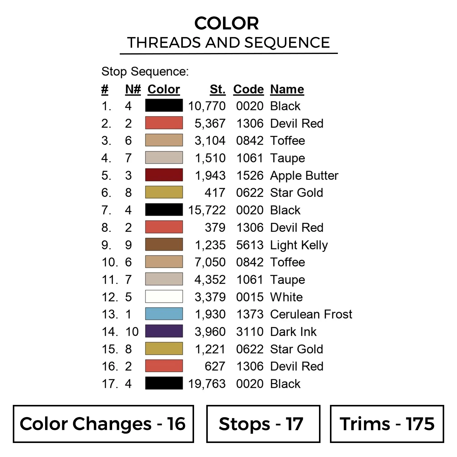 Kokushibo Embroidery Design - Demon Slayer Anime Embroidery Design 2 Color 872