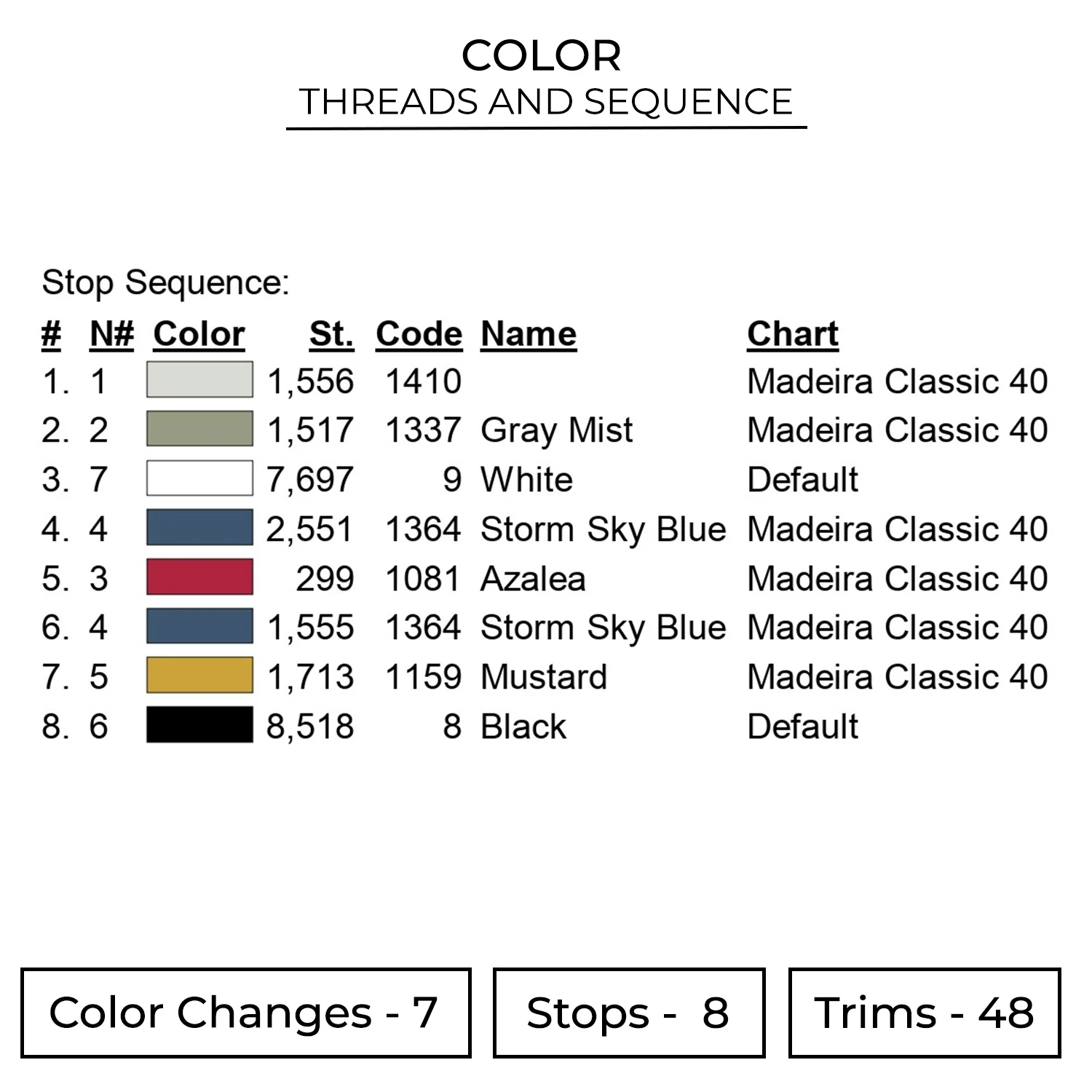 Brook Attack Embroidery Design - One Piece Anime Embroidery Design 2 Color 915