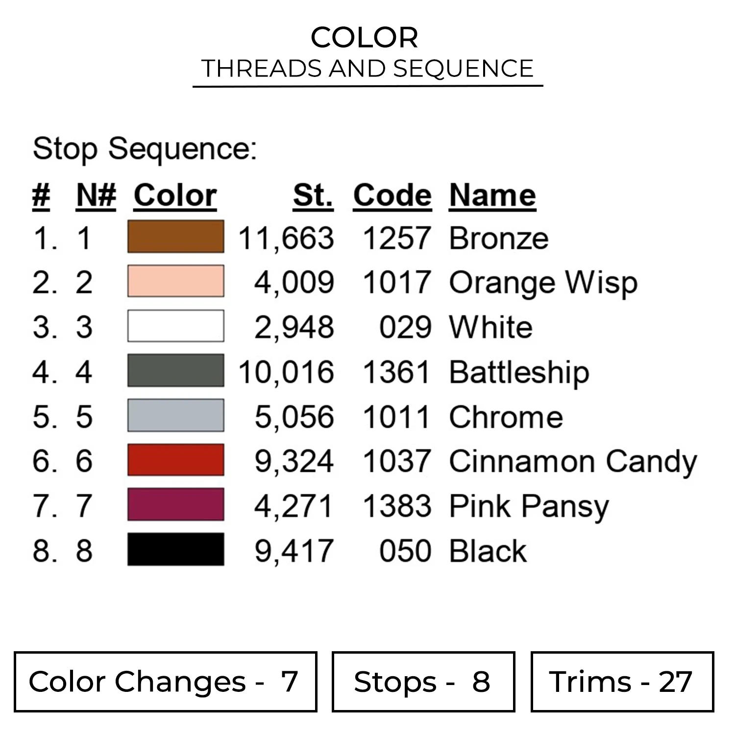 Shanks Embroidery Design - One Piece Anime Embroidery Design 2 Color 921