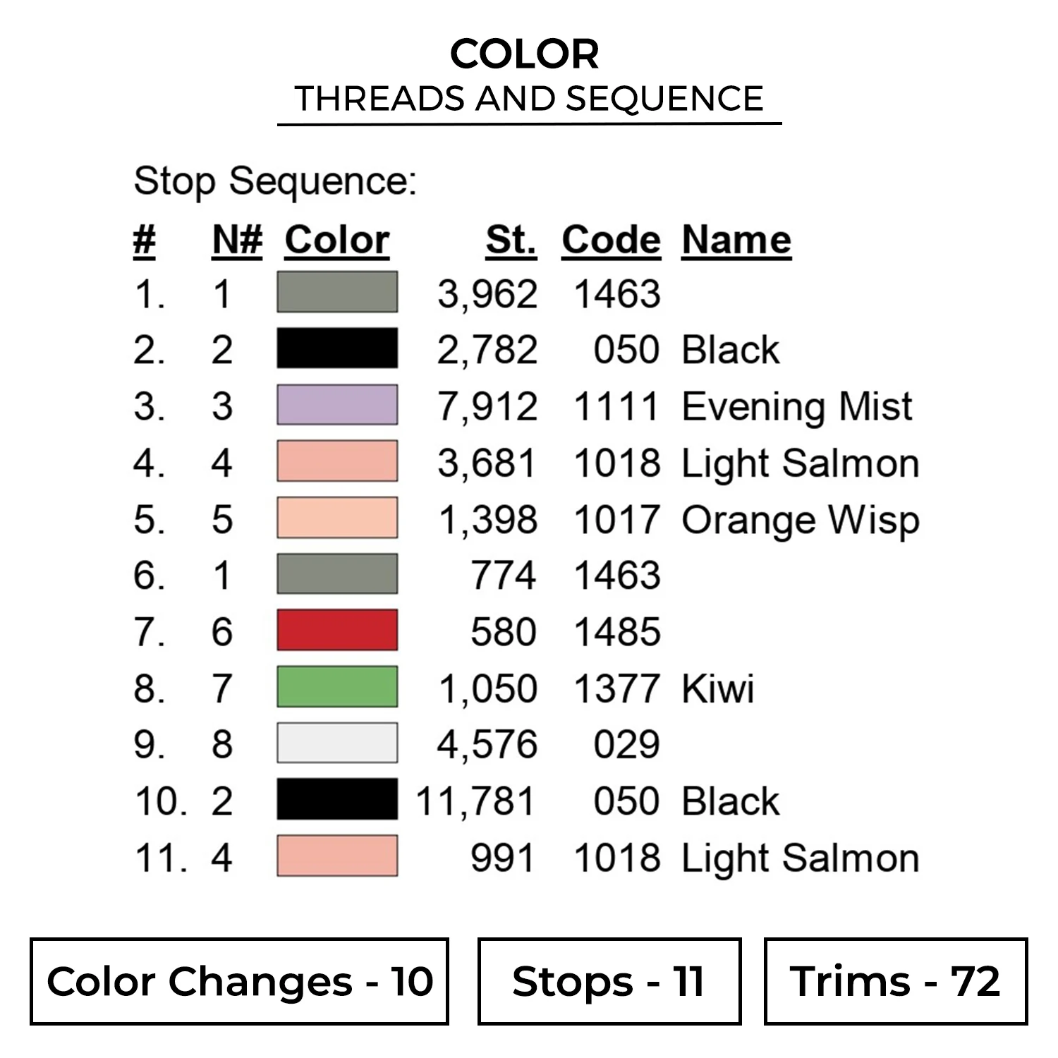 Zoro Swoosh Embroidery Design - One Piece Anime Embroidery Design 2 Color 960