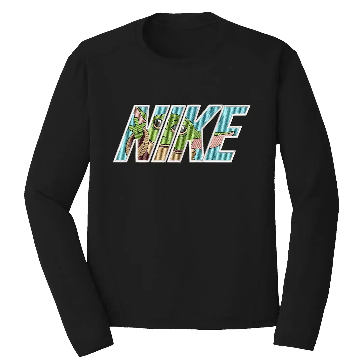 Yoda Nike Embroidery Design - Star Wars 1 Mockup 2066