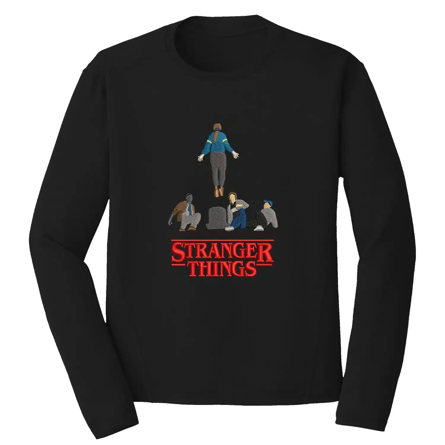 Stranger Things Embroidery Design - Stranger Things 1 Mockup 2078