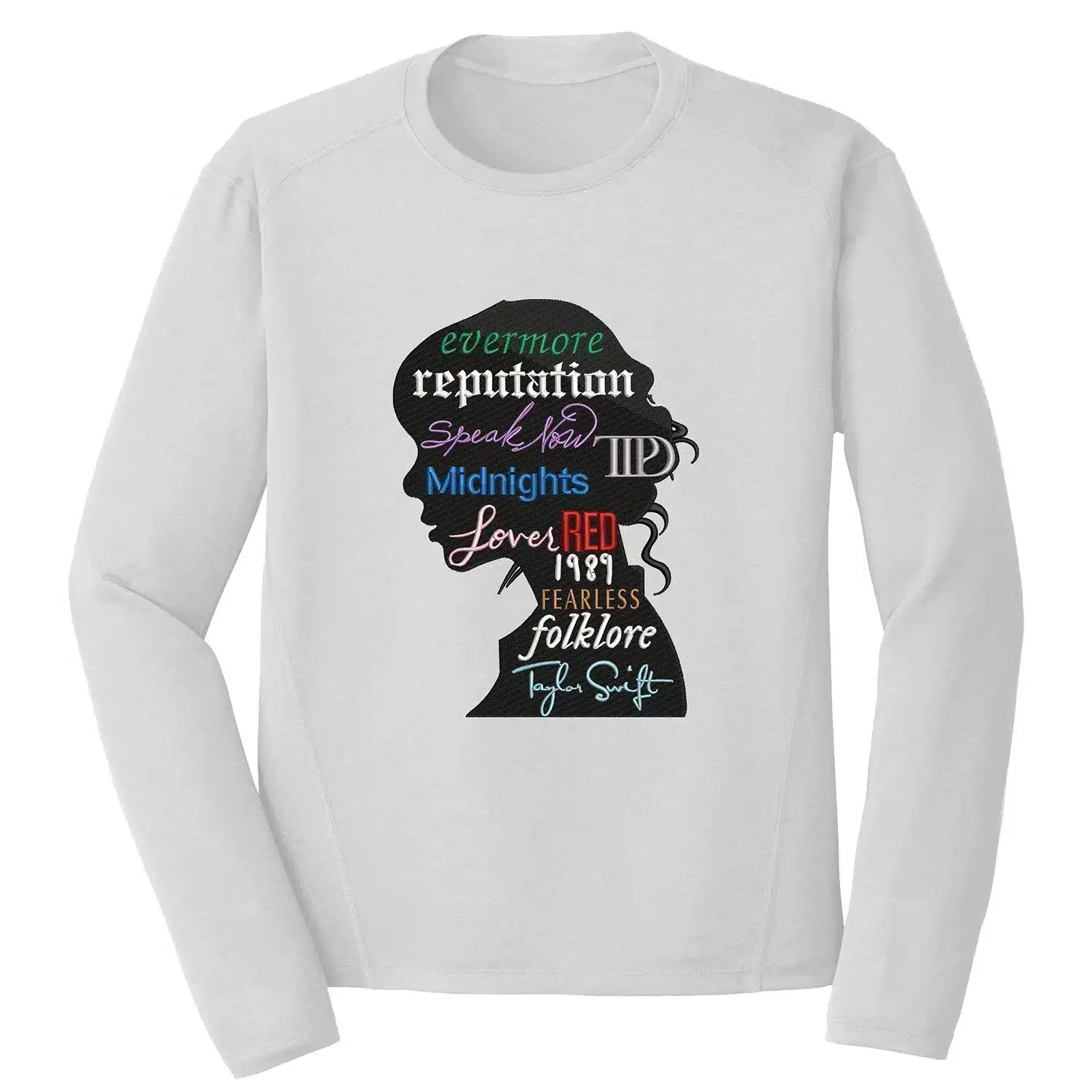 Taylor Albums Embroidery Design - Taylor Swift 1 Mockup 2114