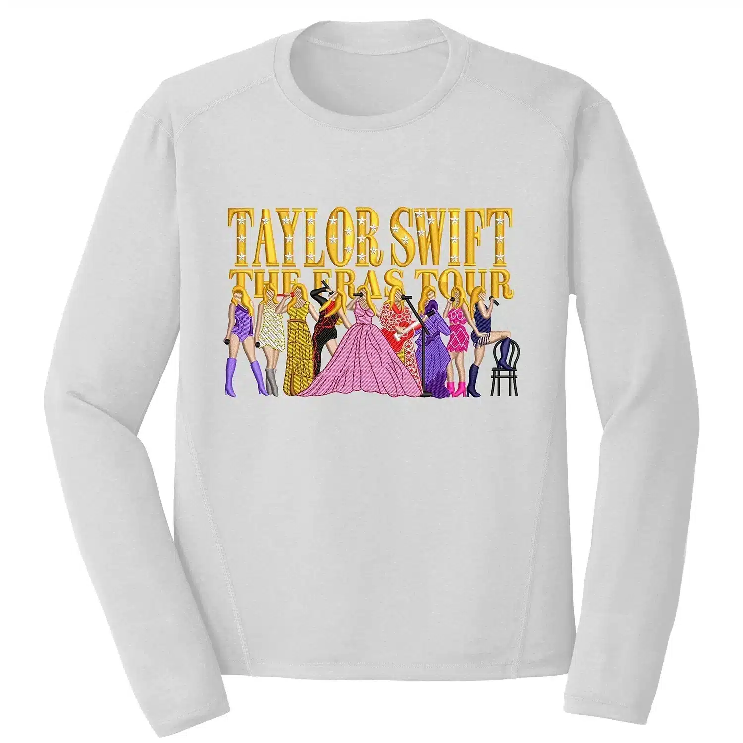 The Eras Tour Embroidery Design - Taylor Swift 1 Mockup 2117
