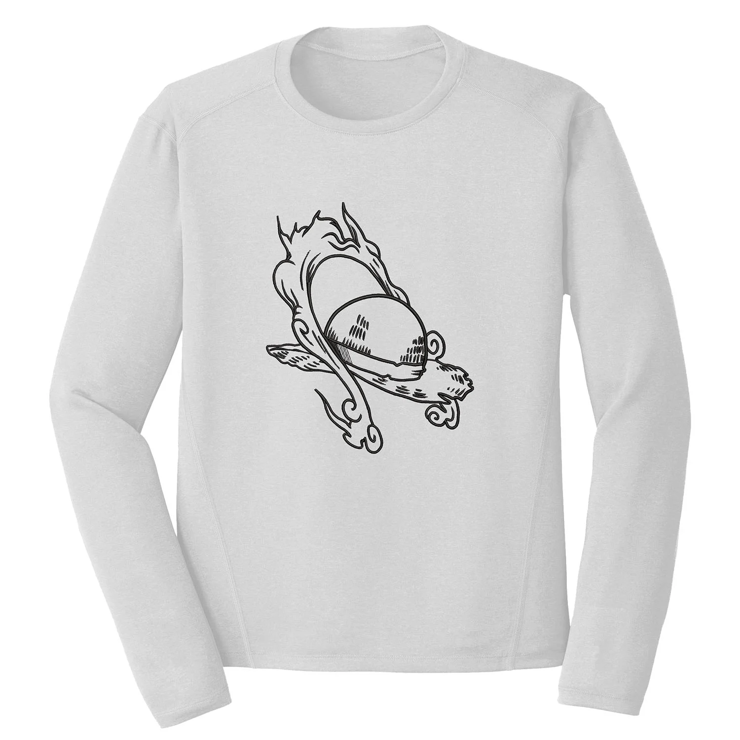 Straw Hat Embroidery Design