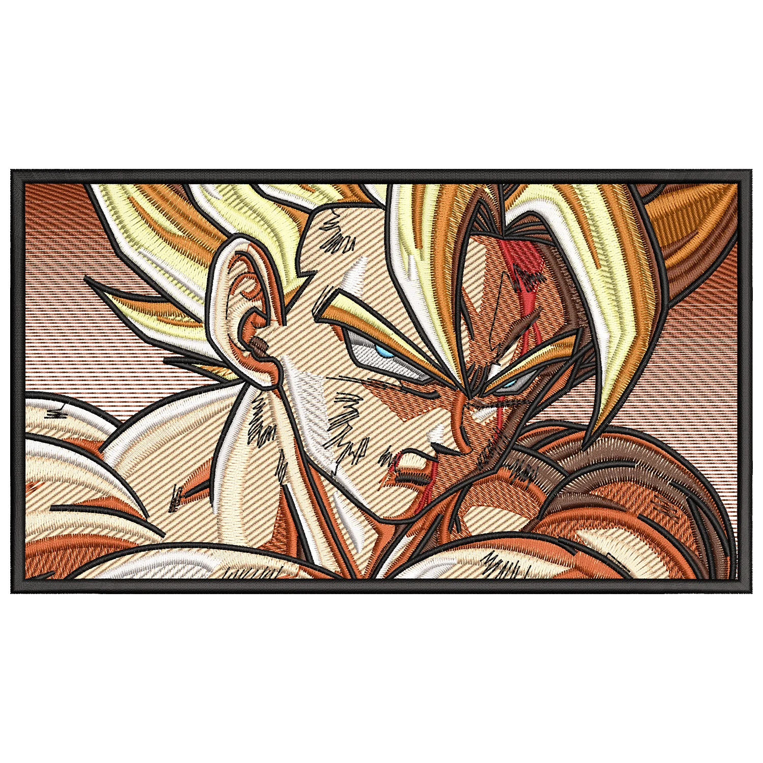 SSJ Goku Embroidery Design
